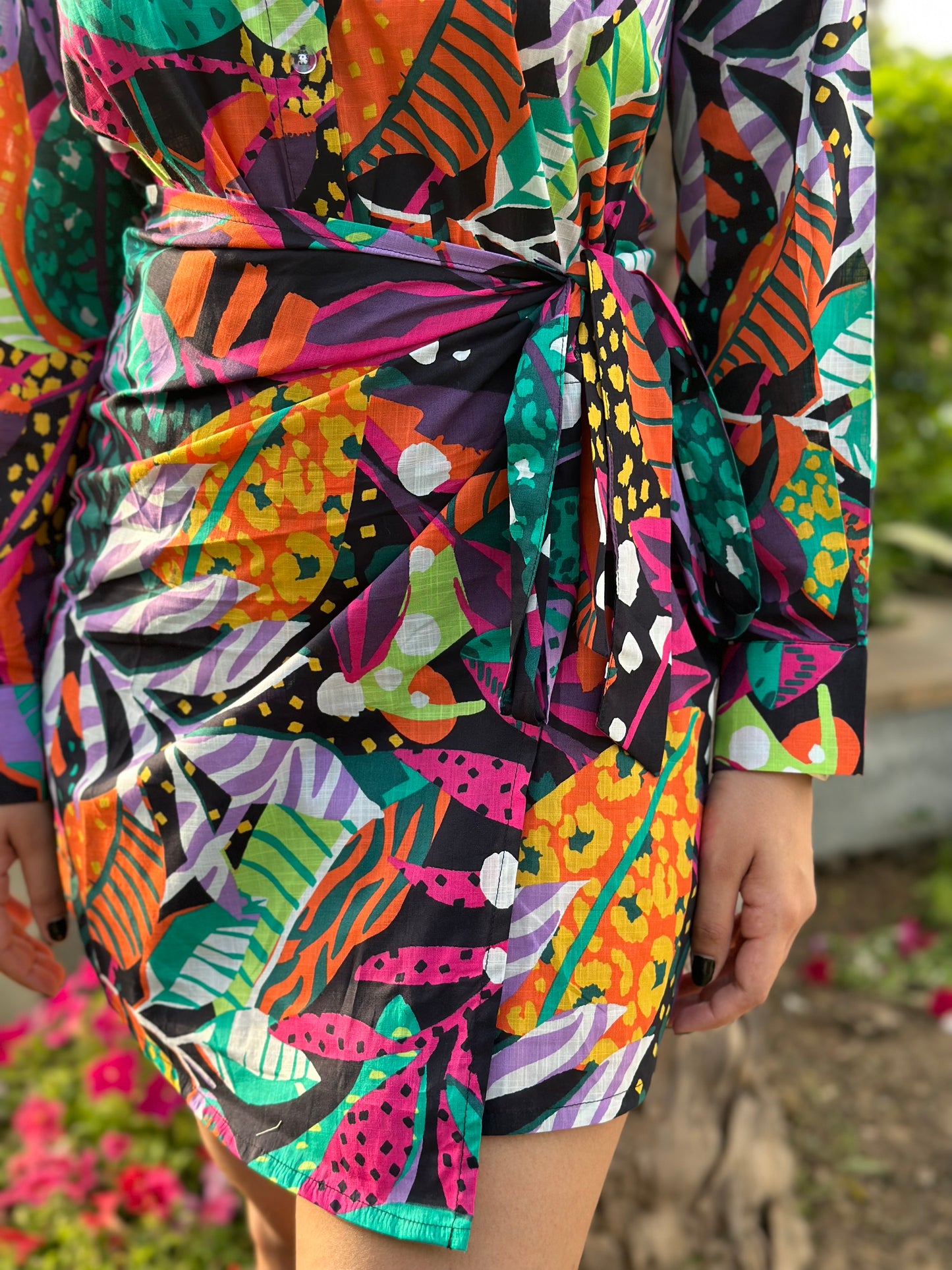 Twilight Jungle shirt dress