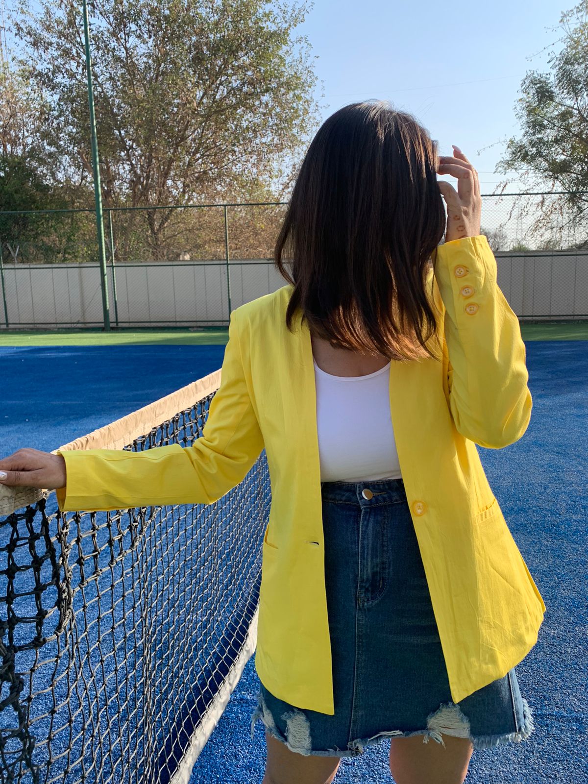 Colour me Happy Blazer, Yellow